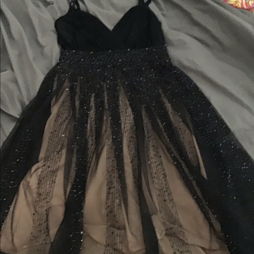 Bead Formal Mini Dress